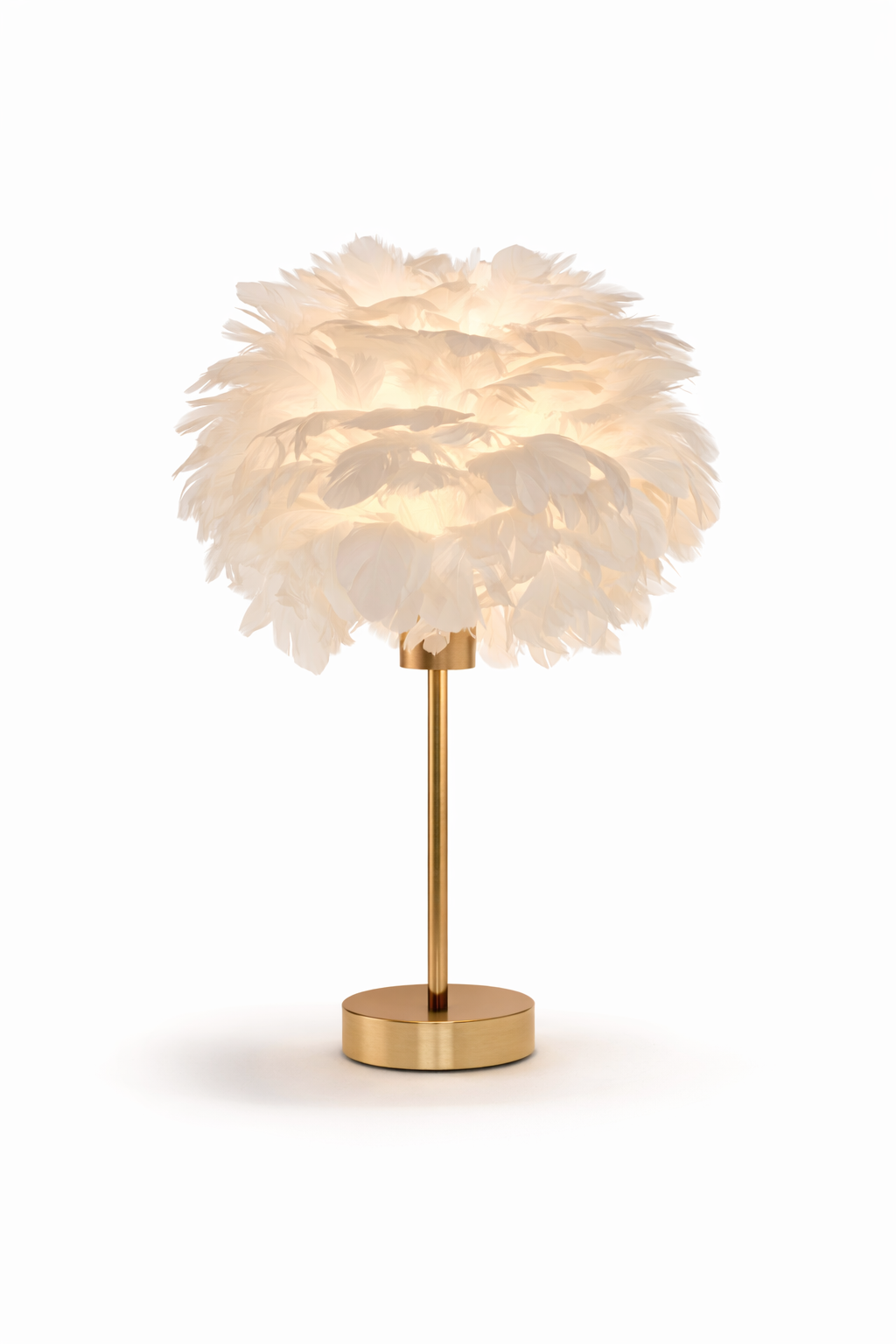 Fjærlampe - Skandinavisk Designlampe | Oakhaven Studio